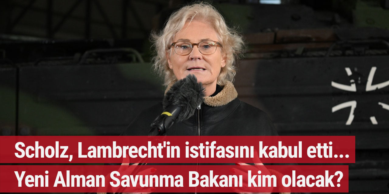 Scholz, Lambrecht'in istifasını kabul etti... Yeni Alman Savunma Bakanı kim olacak?