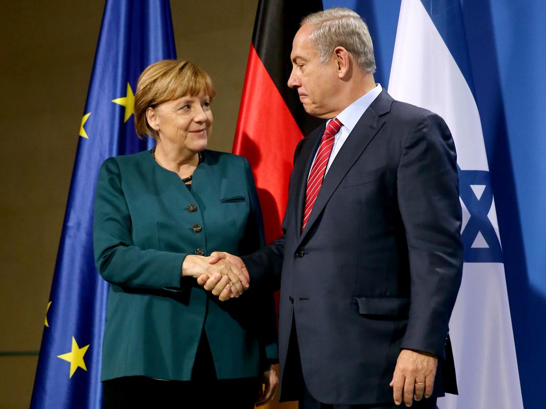 Merkel, Netanyahu ile görüştü