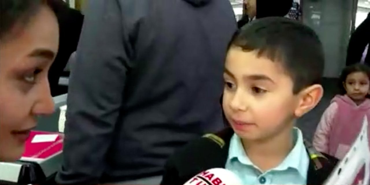 İlkokul öğrencisinin sözleri gündem oldu! "Annem karne hediyesi olarak et aldı"