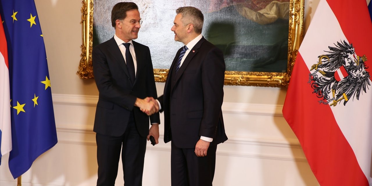 Avusturya ve Hollanda Başbakanları "düzensiz göçle mücadeleyi" görüştü