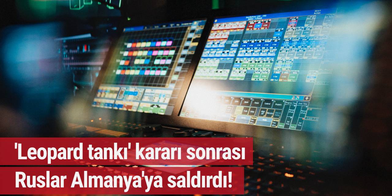 'Leopard tankı' kararı sonrası Ruslar Almanya'ya saldırdı!