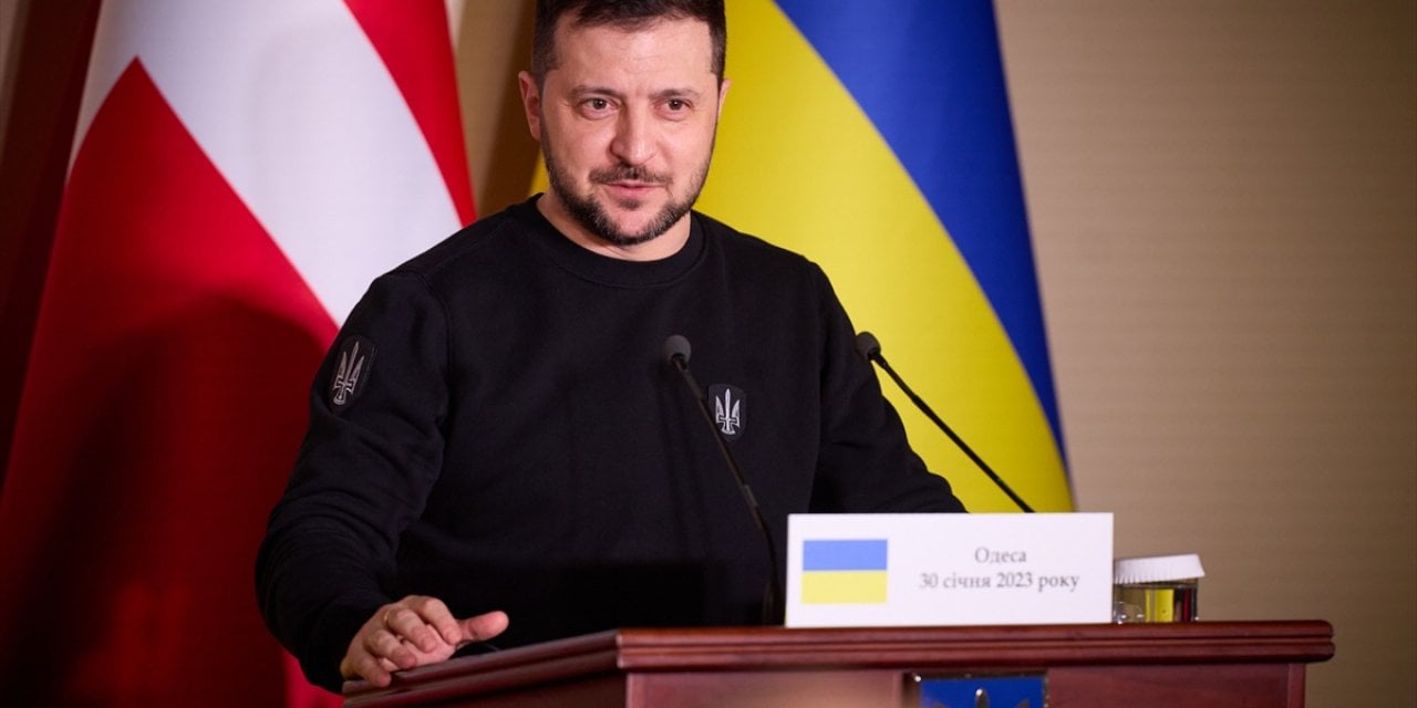 Zelenskiy'den tahıl koridoru hamlesi