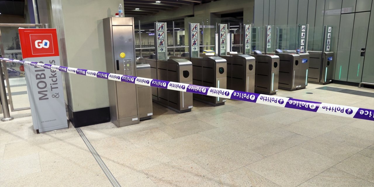Brüksel metro istasyonunda bıçaklı saldırı
