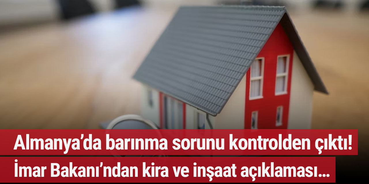 Almanya’da barınma sorunu kontrolden çıktı… İmar Bakanı Geywitz’den kira artışları ve yeni inşaatlar hakkında açıklama geldi!