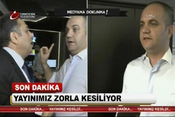 Polis Kanaltürk ve Bugün binasına girdi