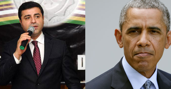 Demirtaş'tan Obama'ya 'zalım' tweeti