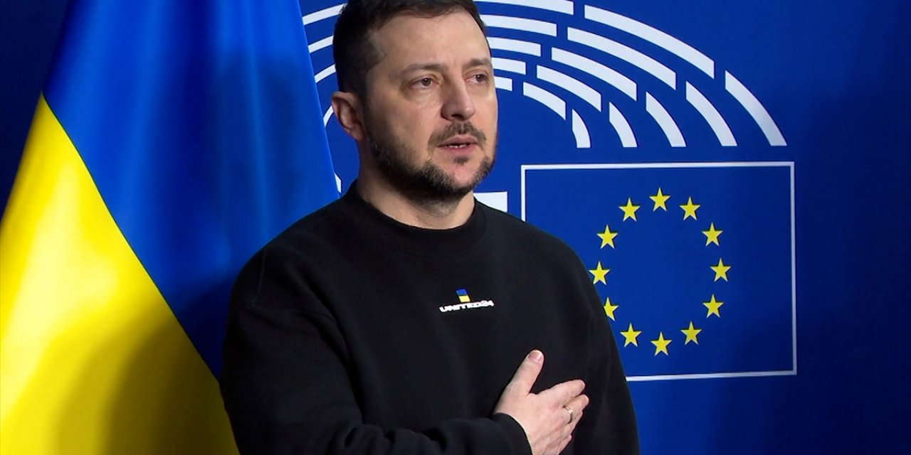 Zelenskiy Alman basınına konuştu