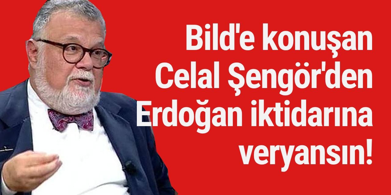 Bild'e konuşan Celal Şengör'den Erdoğan iktidarına veryansın!
