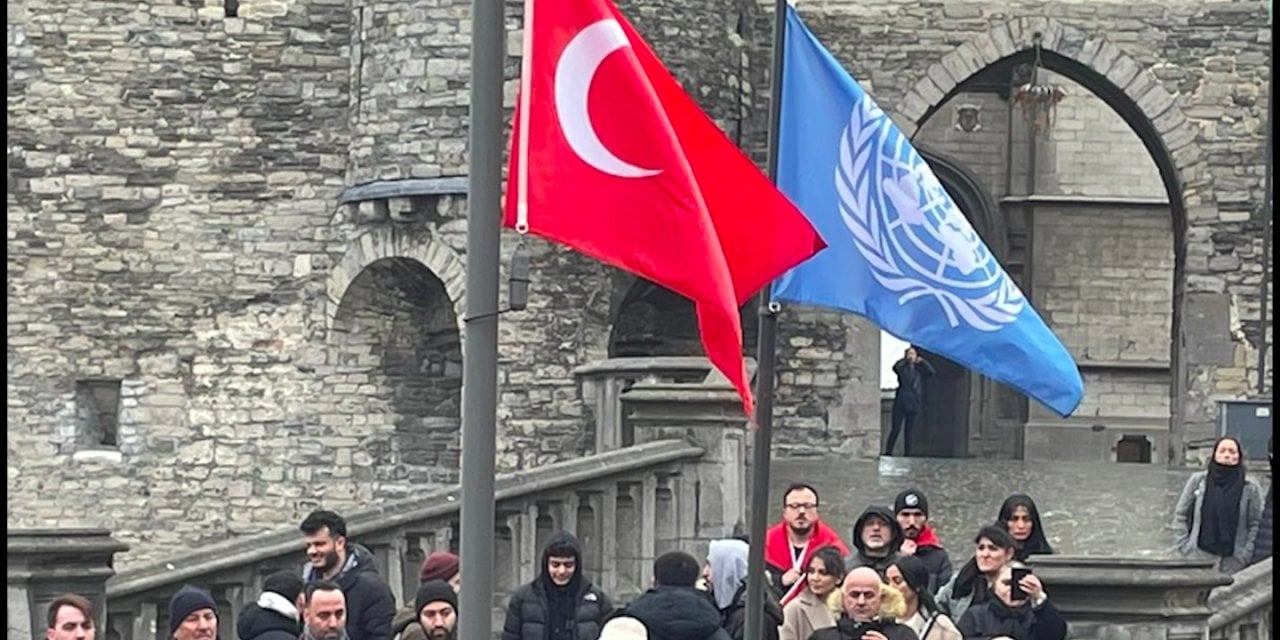 Belçika'da Türkiye ile dayanışma için anma töreni düzenlendi