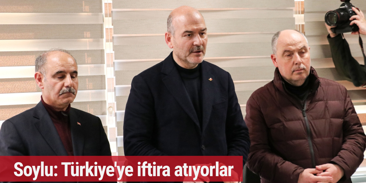 Almanya ve Avusturya ekiplerinin çalışmalarını durdurduğu konuşuluyordu, Soylu o iddialara tepki gösterdi