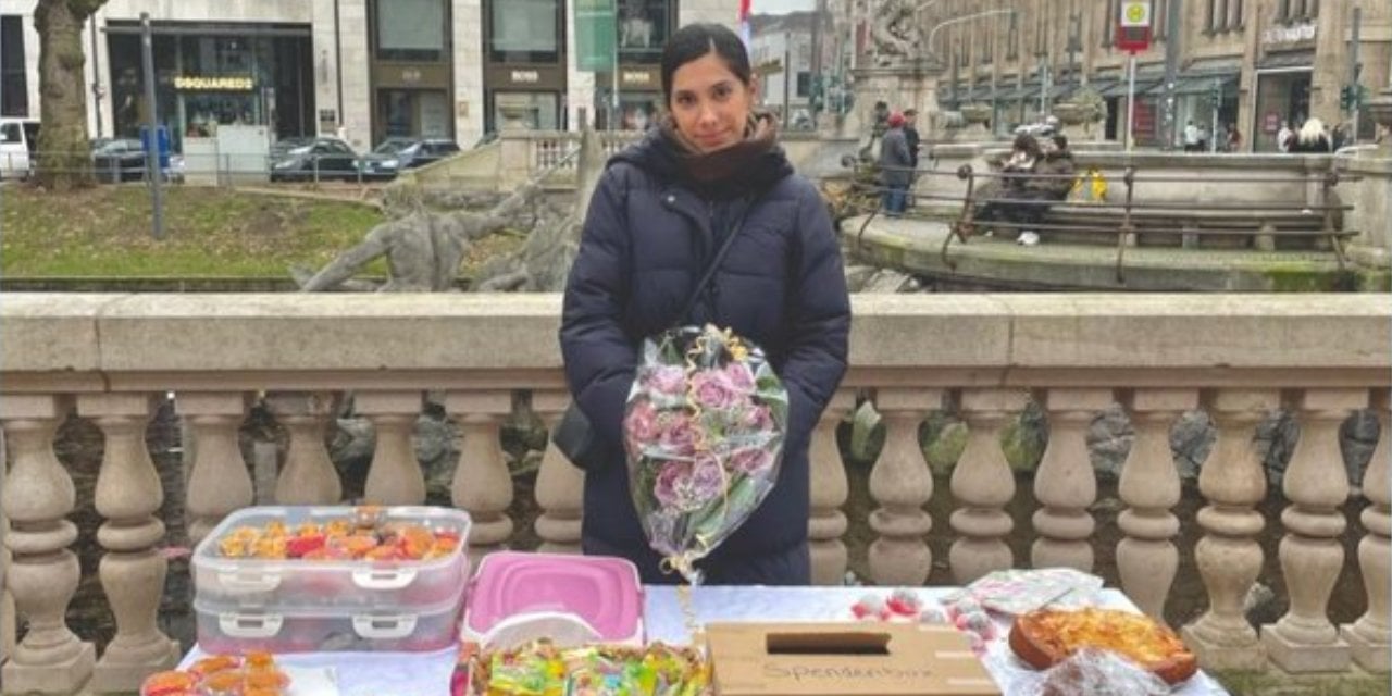 Almanya'da yaşayan 'Ermenistan asıllı bir bacımız' depremzedeler için kolları sıvadı