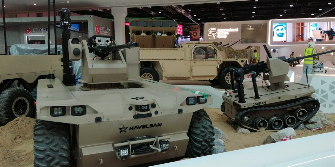 İnsansız kara aracı Kapgan, ilk kez yurt dışında vitrine çıkıyor