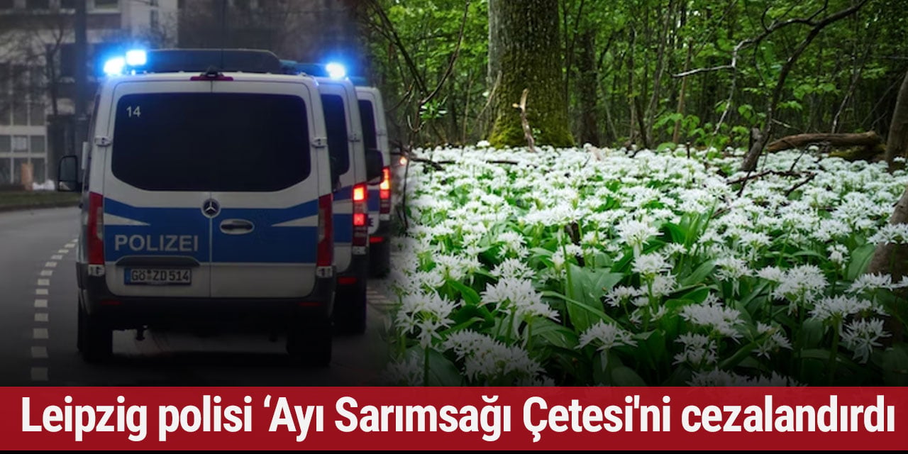 Leipzig polisi ‘Ayı Sarımsağı Çetesi'ni cezalandırdı!