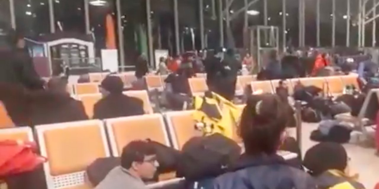 İşte 6.4 büyüklüğündeki Hatay depreminden ilk görüntü...