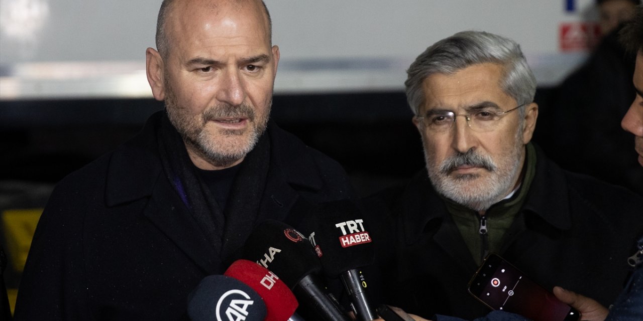 Soylu'dan Hatay merkezli depreme ilişkin açıklama