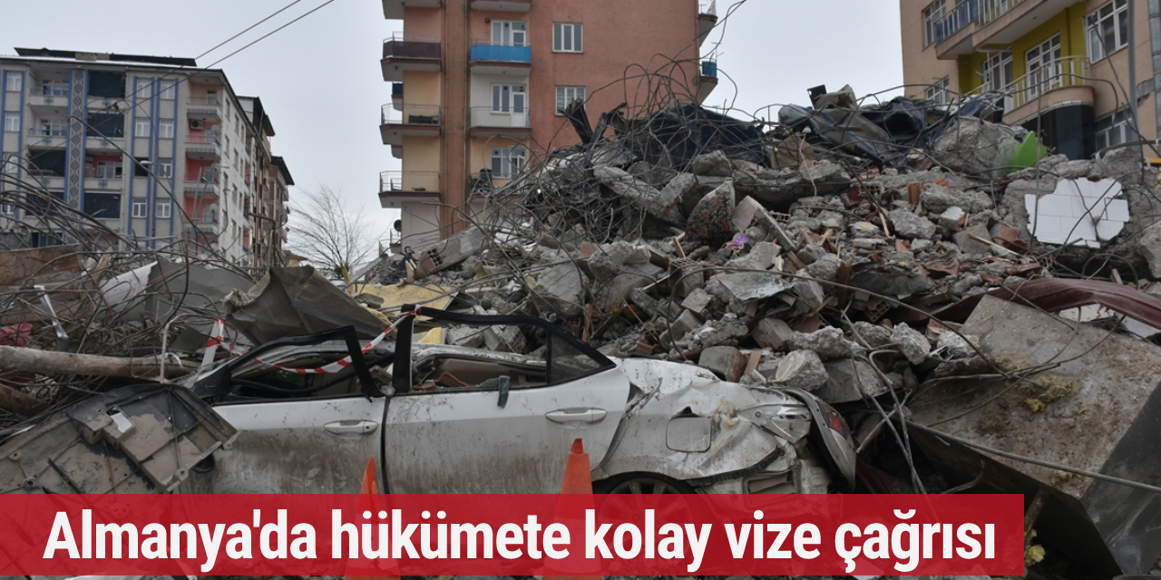 Almanya'da hükümete çağrı: Enkaz altında pasaport aranmaz...