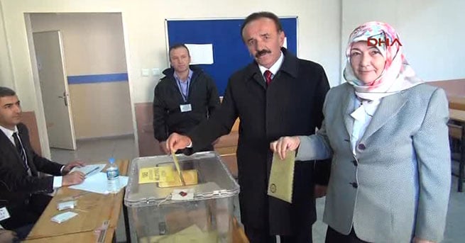 Bağımsız adaya eşi bile oy vermemiş