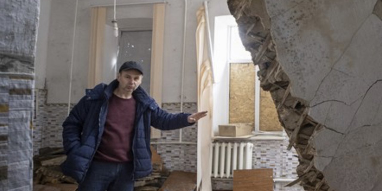 Ukrayna'da bir yıldır Rus saldırıları altındaki Orikhiv'de halk insani yardımlarla geçiniyor