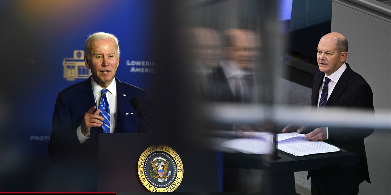Scholz ve Biden: 'Rusya'ya saldırganlığının bedelini ödeteceğiz'