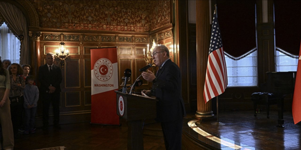 Türkiye'nin Washington Büyükelçiliğinde, deprem yardım kampanyası gönüllülerine teşekkür töreni