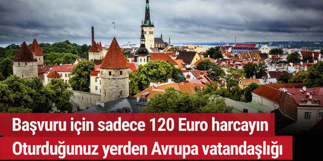 Evinizde çayınızı yudumlarken Estonya dijital vatandaşlığa başvurun