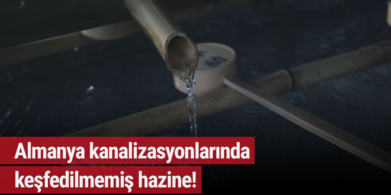 Almanya kanalizasyonlarında keşfedilmemiş hazine!
