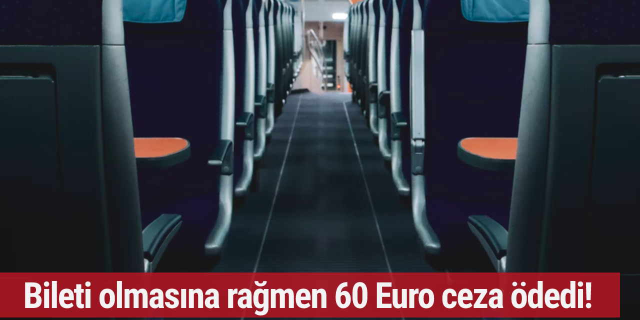 5 saniye, Deutsche Bahn yolcusuna 60 Euro cezaya patladı!