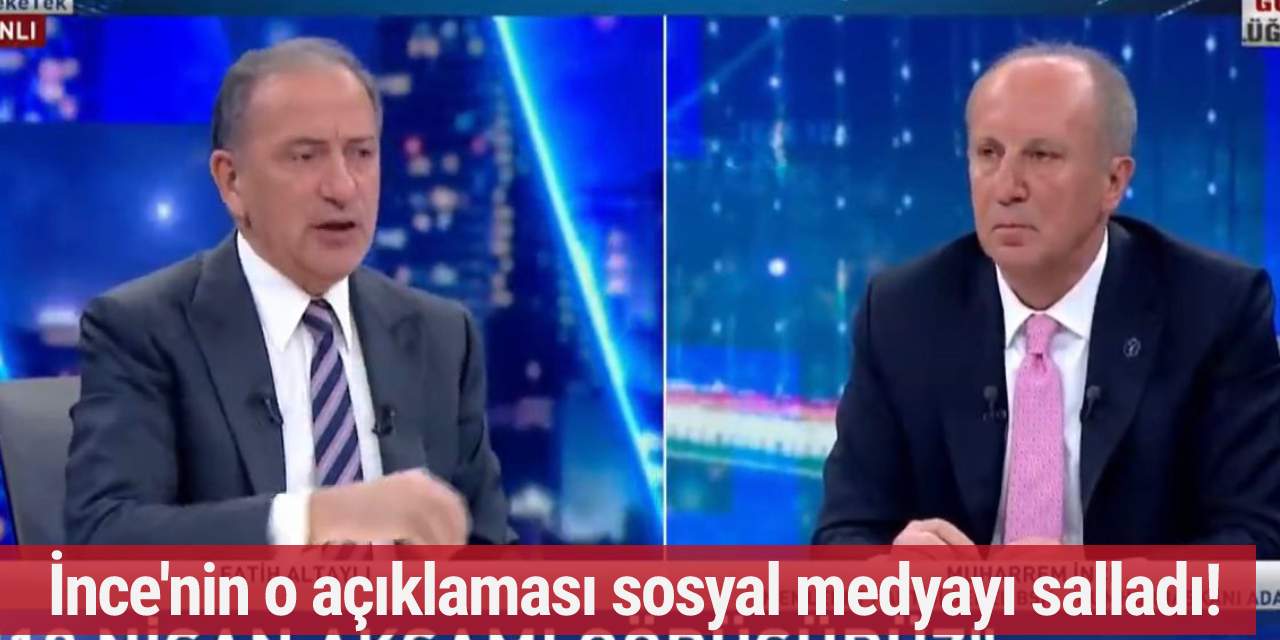 Muharrem İnce'nin o açıklaması sosyal medyada olay oldu! '' Yüzde 30 oy alacağım''