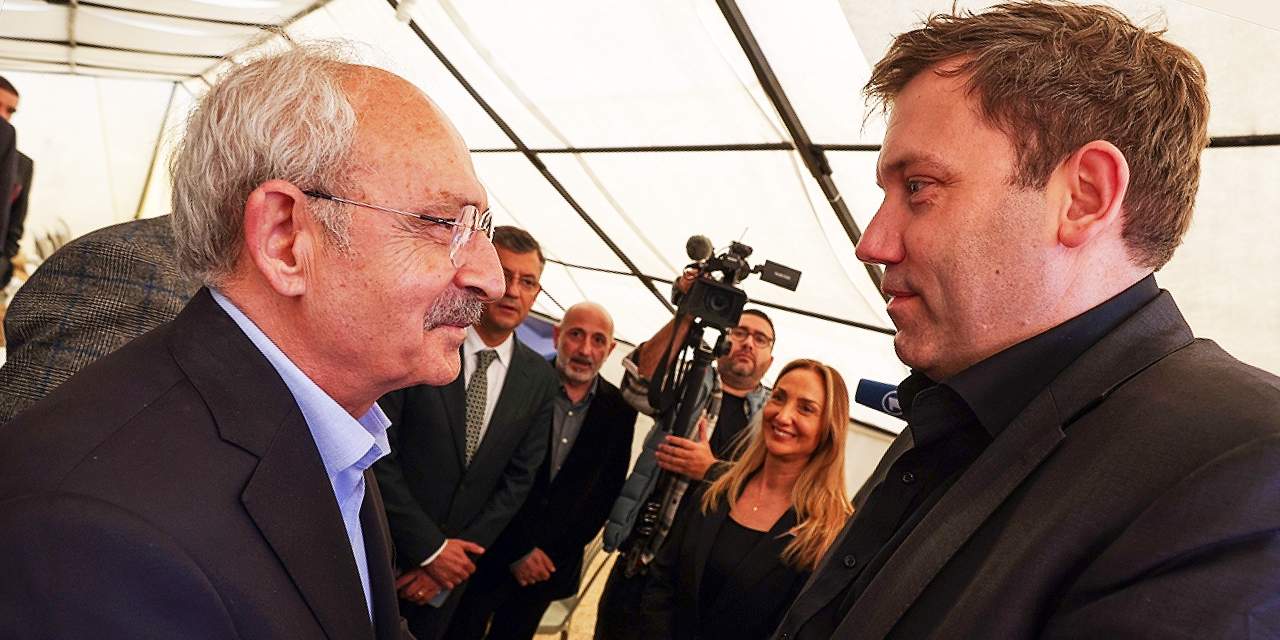 Kılıçdaroğlu, Nurdağı'nda Alman heyetle görüştü