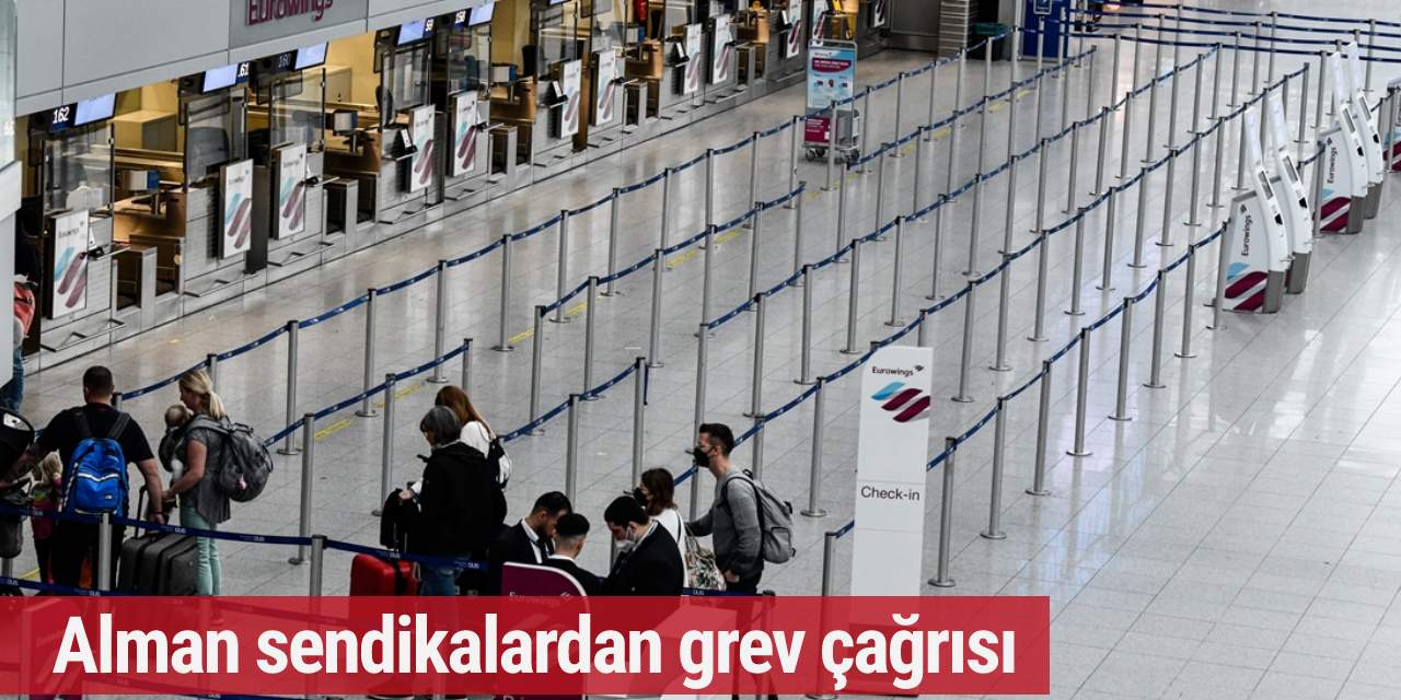 Alman sendikalardan ulaştırma çalışanlarına grev çağrısı