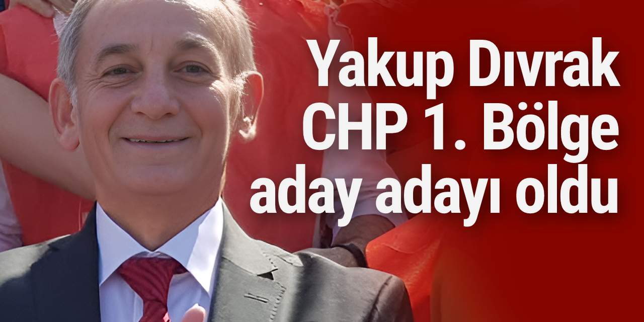 Almanya’dan Yakup Dıvrak CHP 1. Bölge aday adayı oldu