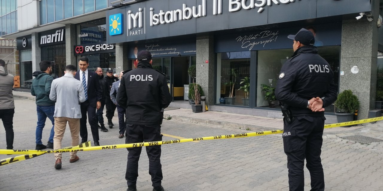 İYİ Parti İl Başkanlığı'na saldırının faili yakalandı