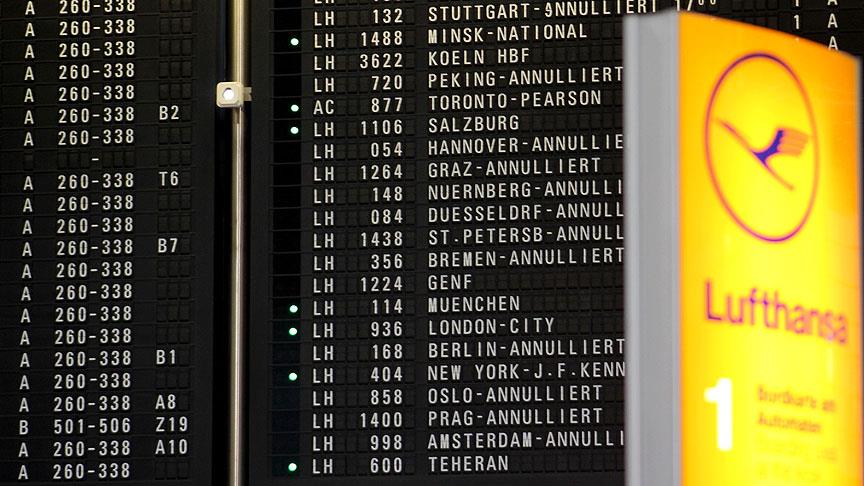 Lufthansa 929 uçuşunu iptal etti