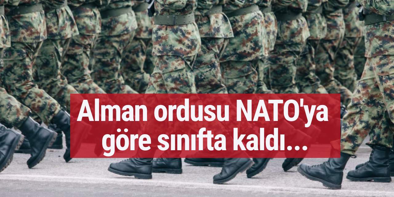 Alman ordusu NATO'ya göre sınıfta kaldı...