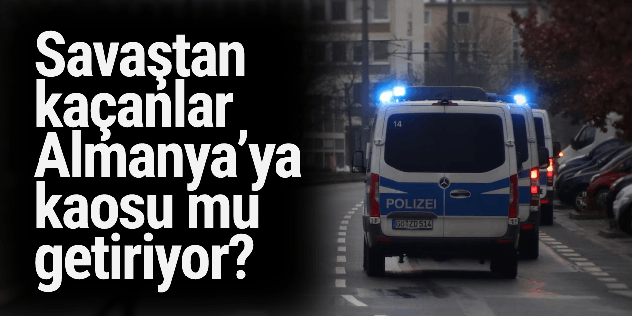 Almanya’daki mültecilerin savaş bölgesinden silah getirdiği iddiası ortalığı karıştırdı