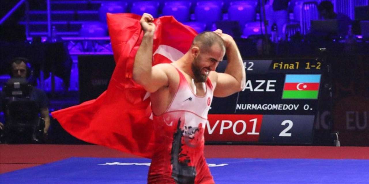 Türk güreşçi Feyzullah Aktürk, Avrupa şampiyonu oldu