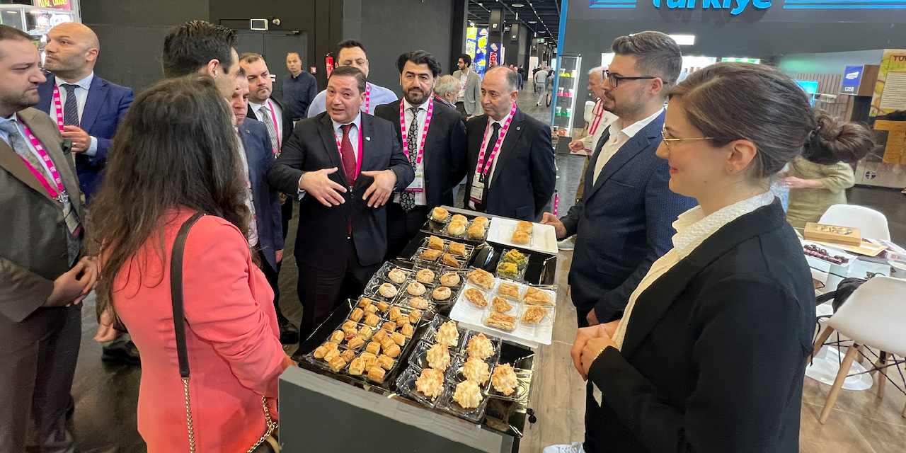 Köln Uluslararası Bisküvi, Çikolata ve Şekerleme Fuarı'na Türkiye 80 firmayla katıldı