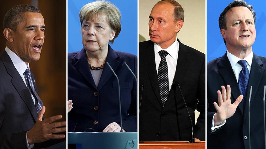 Liderlerden Paris'teki saldırılara tepki