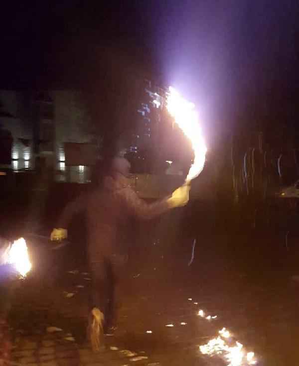 PKK'lılar Almanya'da camiye böyle saldırmış (Video)