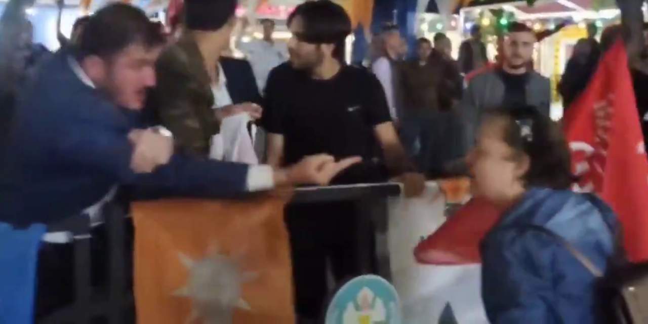 AK Partili adam miting sonrası CHP'li kadına saldırdı