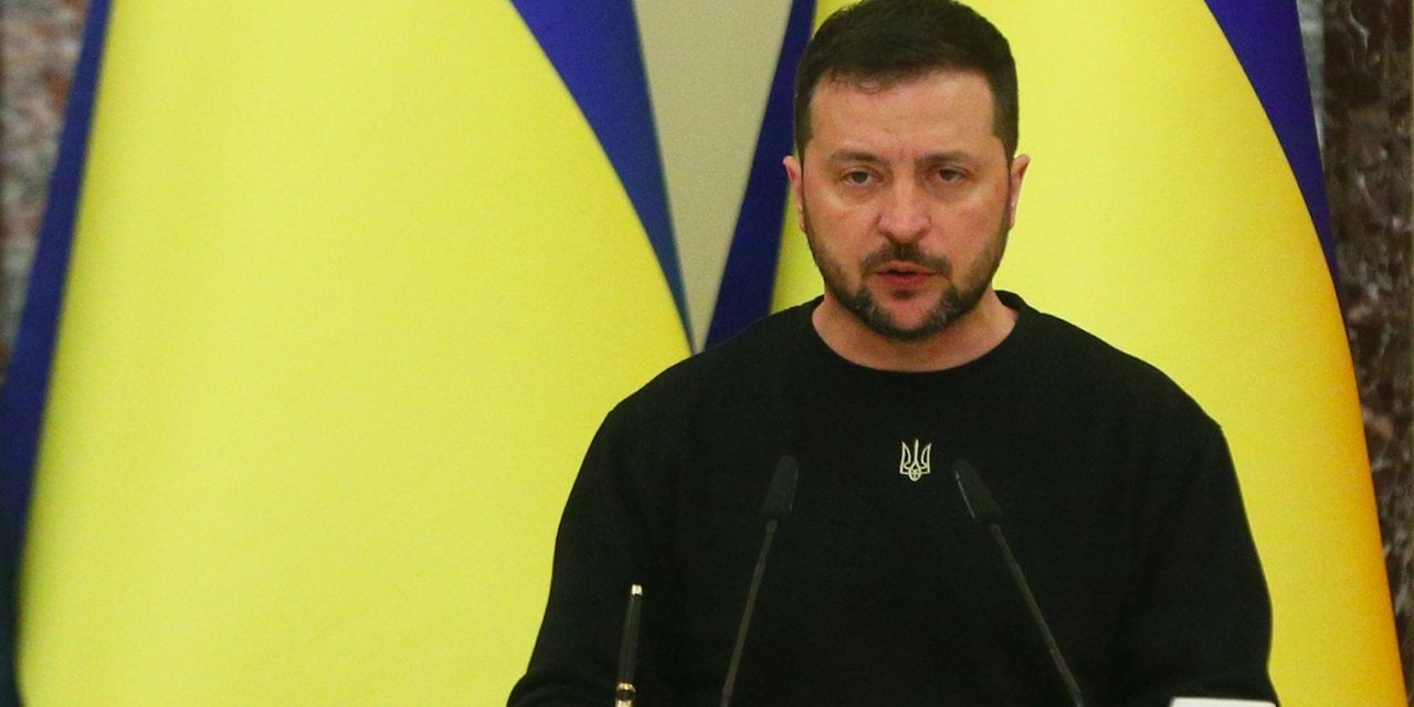 Ukrayna Devlet Başkanı Zelenskiy Hollanda'da