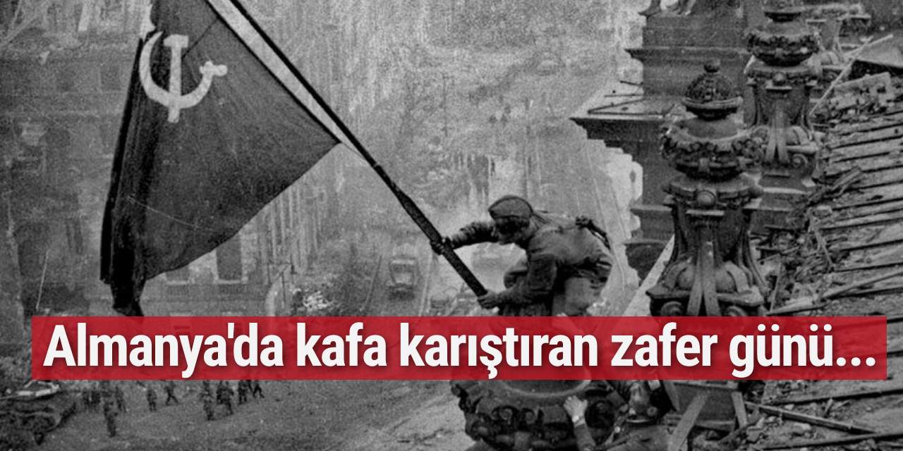 Almanya'da kafa karıştıran zafer günü... Rus bayrak ve sembollerine yasak