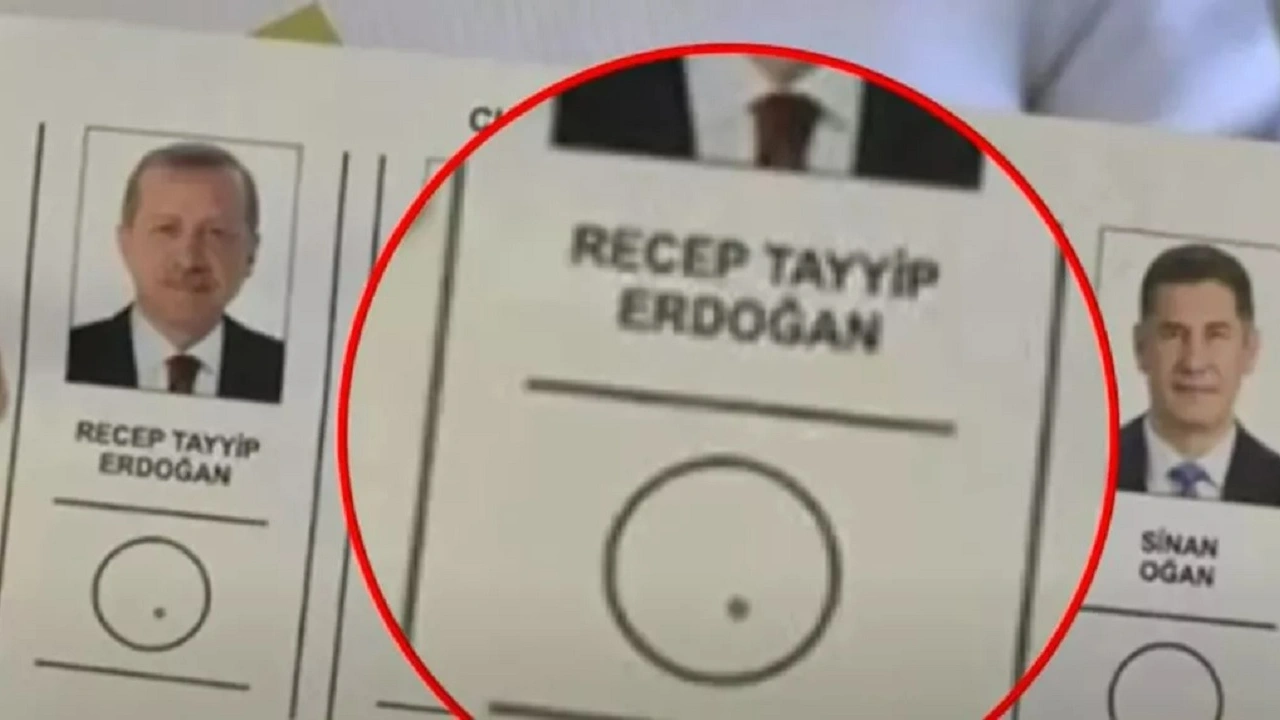 Erdoğan fotoğrafı altında 'siyah nokta'ya İletişim Başkanlığı'ndan açıklama