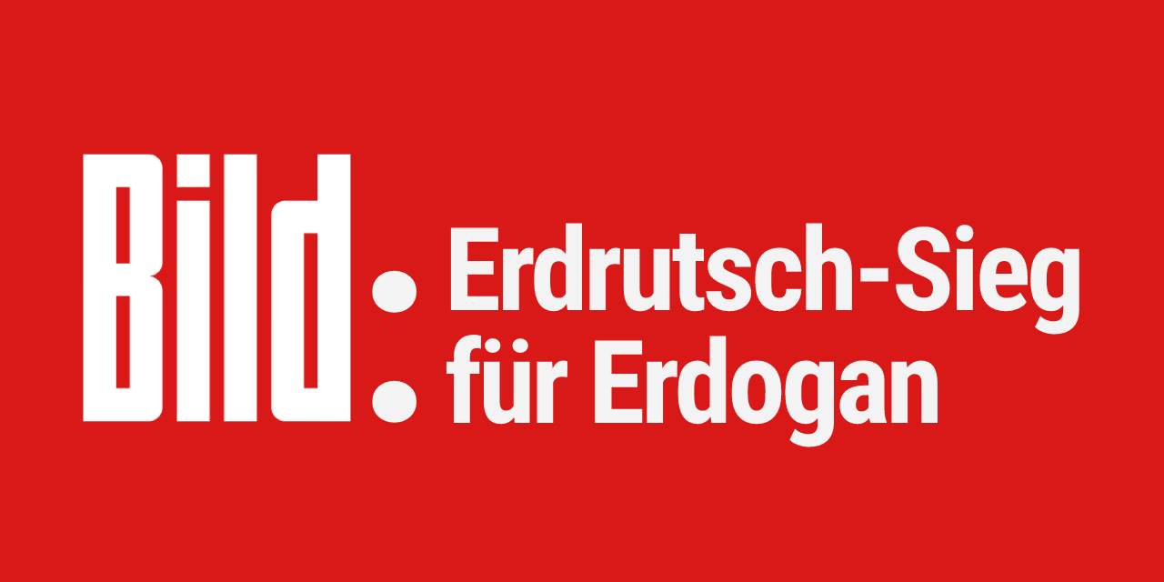 Bild gazetesi Erdoğan'ın zaferini ilan etti