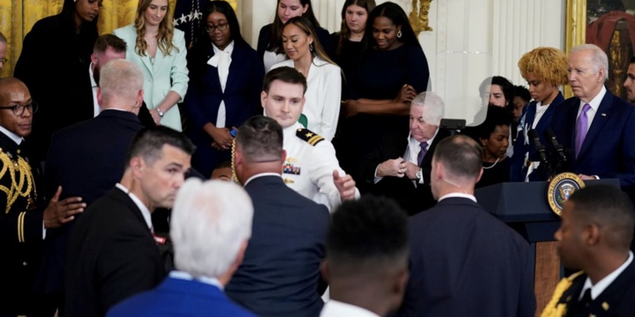 Biden'ın ağırladığı basketbolcunun bayılması paniğe neden oldu