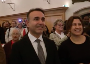 Alman vatandaşlığına geçenlere resepsiyon verildi