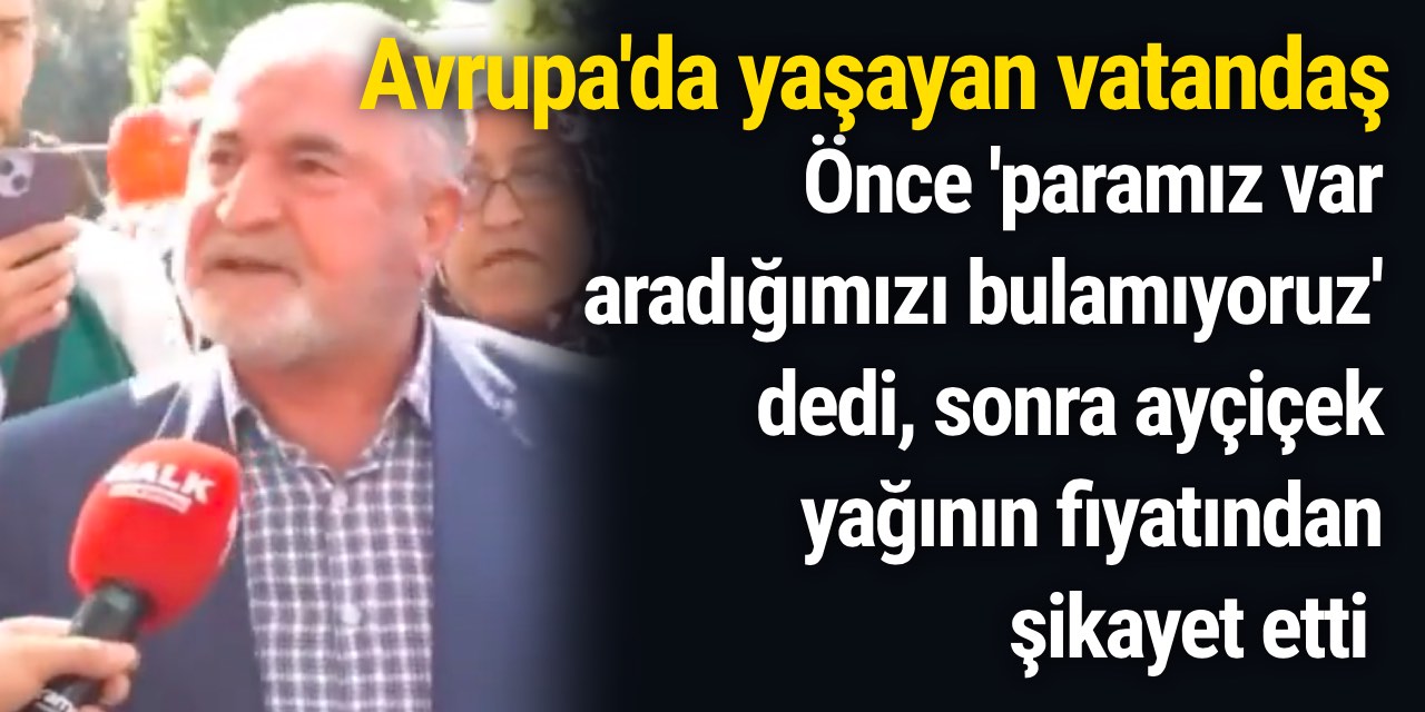 Avrupa'dan şikayet etti "Ah gitmez olaydım oraya'' diye isyan etti!