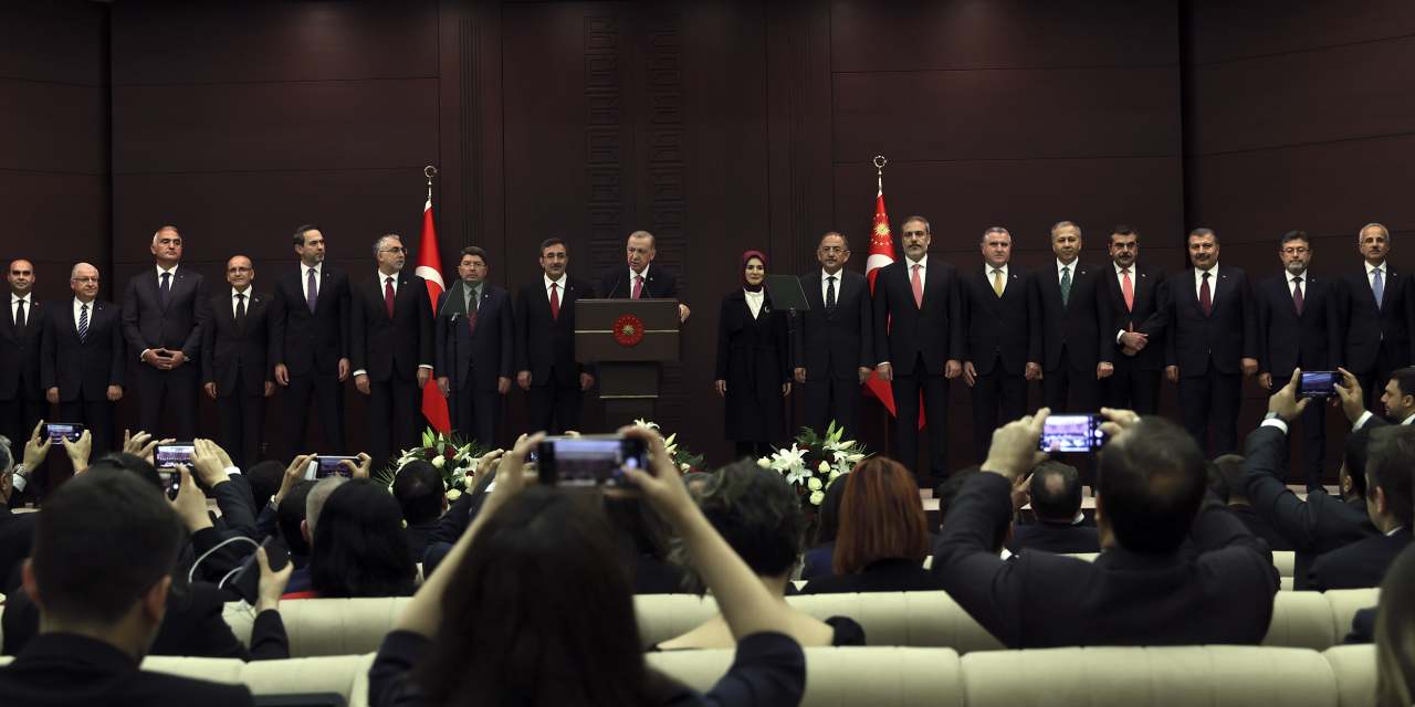 Türkiye'nin yeni bakanları belli oldu