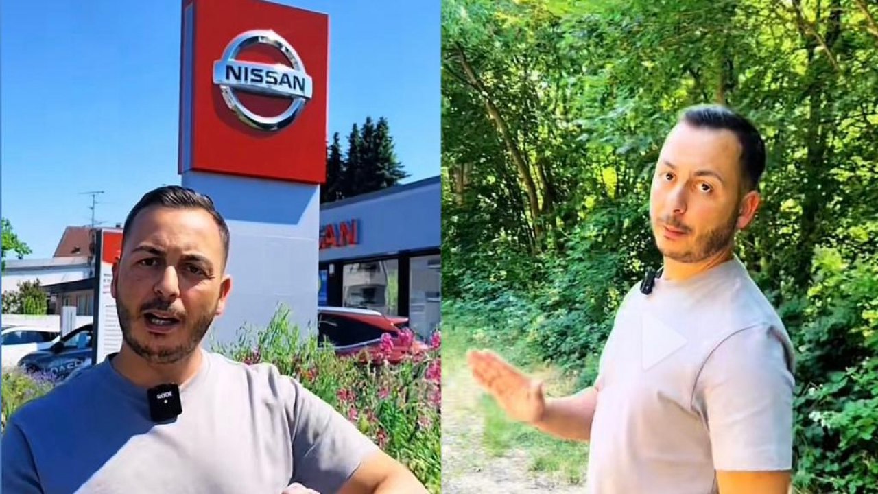 İroni dolu videolara bir yenisi daha eklendi! ''Almanya'da araba fiyatlarının uçmuş, kaldım yine bu 2019 külüstüre''