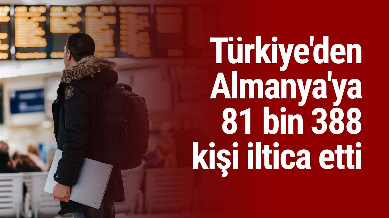 Türkiye'den Almanya'ya 81 bin 388 kişi iltica etti